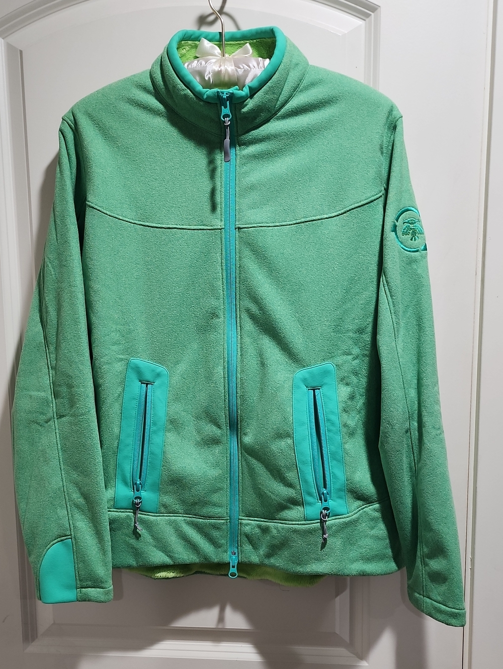 Peter Millar Warmth Collection Full Zip Fleece Jacket M Waste Management Phoenix